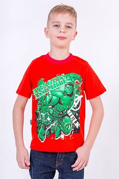 Футболка "Халк",красный