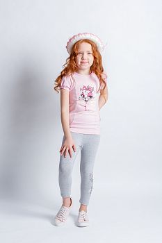 Леггинсы , серый