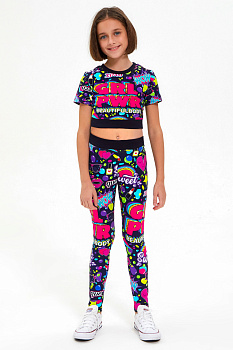 Костюм "Soft Girl ",лилово-синий