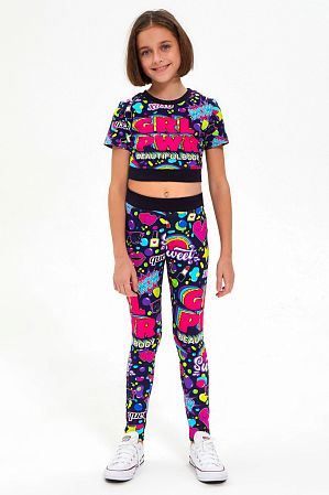 Костюм "Soft Girl ",лилово-синий