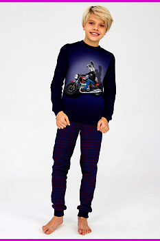 Пижама "Стёпка",синий