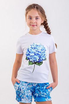 Футболка "Лола",синий