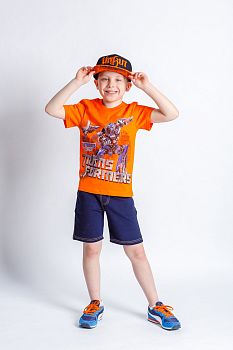 Футболка "Трансформер", оранжевый