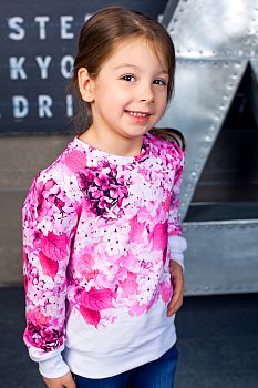 Свитшот " Глория ",розовый