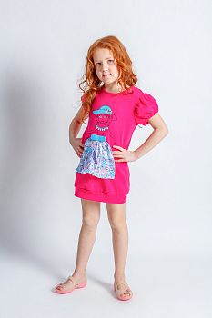 Платье "Люция", малиновый