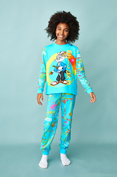 Пижама "Акеми",бирюзовый