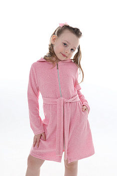 Халат "Милана",розовый