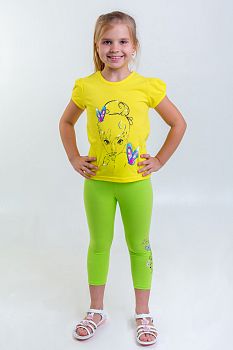 Футболка "Колокольчик" желтый