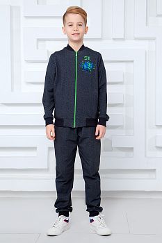 Бомбер "Марио",графитовый