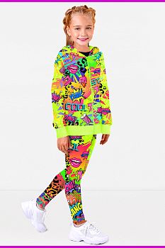 Толстовка "Yupi Cool",лайм