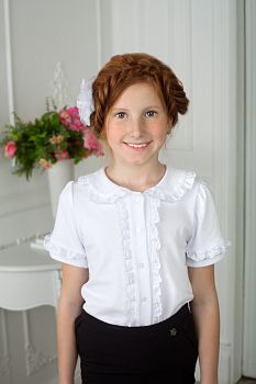 Лонгслив "Влада", белый