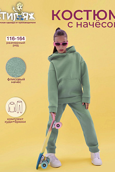 Спортивный костюм "Мелита",нежная мята