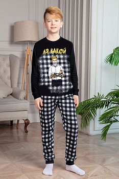 Пижама "Царь"темно-синий