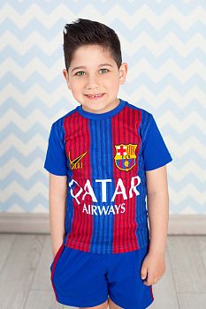 Костюм "Месси", сине-гранатовый