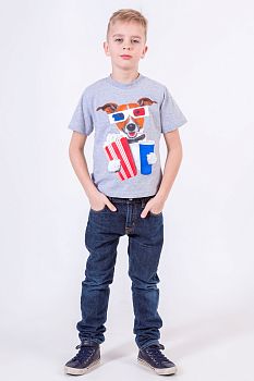 Футболка "Арчи",меланж