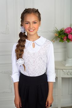 Блузка "Дана-К", белый