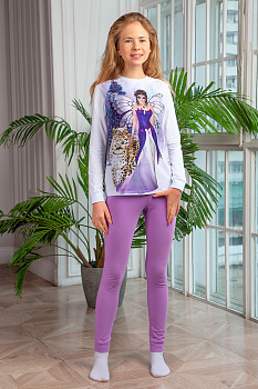 Пижама "Фея",фиолетовый