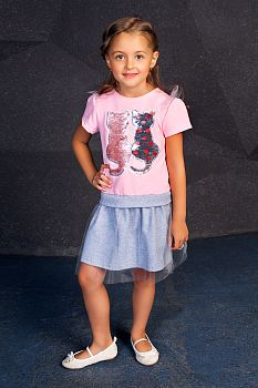 Платье "Джейси",розовый