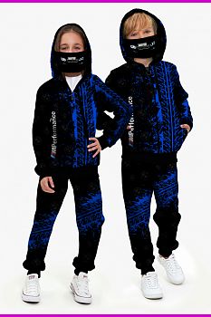 Спортивный костюм "BMW M5",чёрный