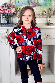 Бомбер "Мирослава",цветной