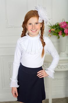 Лонгслив "Элен", белый