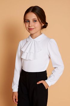 Блузка "Мишель", белый