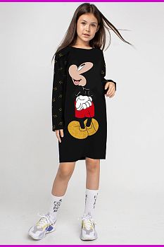 Платье "Рикки",чёрный