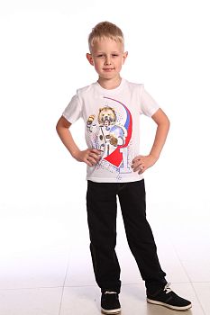 Футболка "Я первый", серый