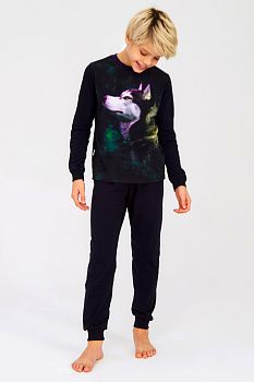 Пижама "Дейзи",темно-синий