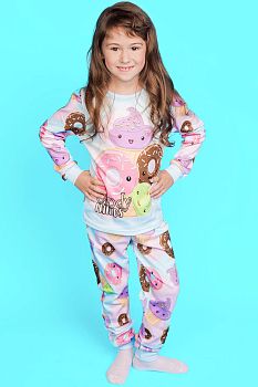 Домашний костюм "Шоколад",лазурный