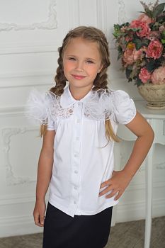 Блузка "Анита", белый