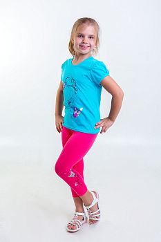 Леггинсы , малиновый