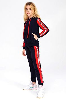 Спортивный костюм "Эксклюзив",темно-синий