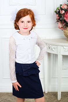 Блузка "Жанна", белый