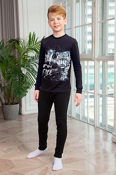 Пижама"Ягуар",чёрный