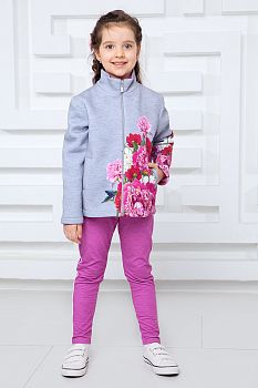 Бомбер "Агнес".серый