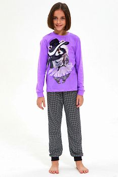 Пижама "Егоза",фиолетовый