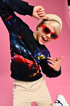 Свитшот "Ferrari SF90",синий 