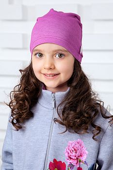 Шапка "Октава",лиловый"