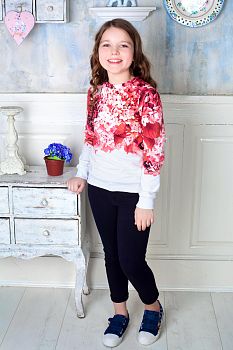 Свитшот " Глория ",коралловый