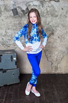 Костюм "Гортензия ",синий