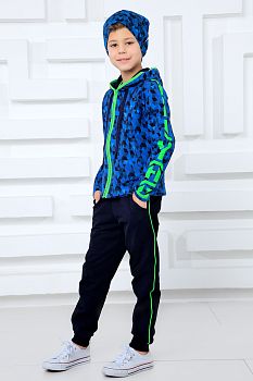 Толстовка "Тедди",синий