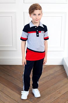 Брюки спортивные " Темп ",темно-синий