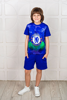 Костюм "Челси ",василек