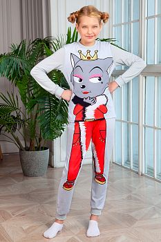 Пижама "Луве",серый