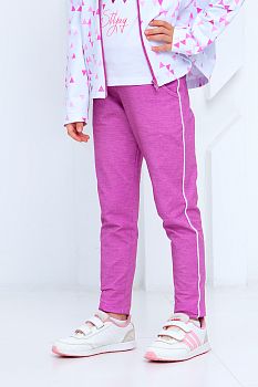 Брюки с кантом "Анторес",лиловый