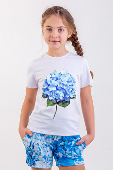 Футболка "Лола",синий