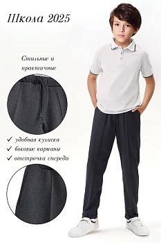 Брюки "Колледж",серый