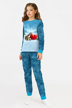 Пижама "Голди",бирюзовый