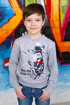 Свитшот "Диджей", меланж